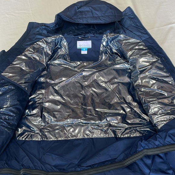 Columbia Omni-heat Men Grand Trek Down Hooded waterproof-Jacket made in Vietnam - Picture 3 of 16